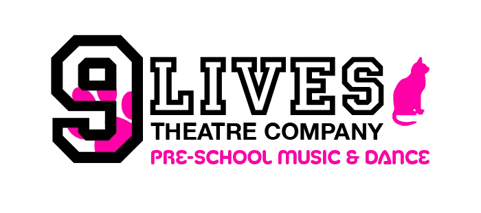 The Nine Lives Theatre Company Pre-School music and dance logo