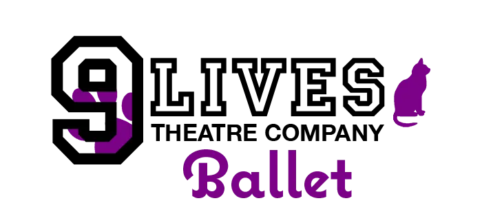 The Nine Lives Theatre Company Ballet dance logo